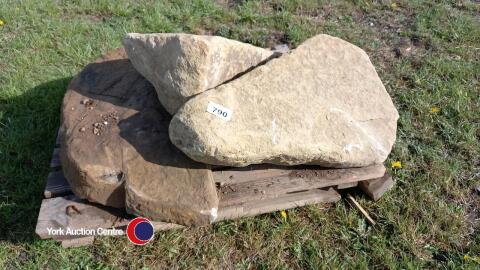 Pallet of Yorkshire stone