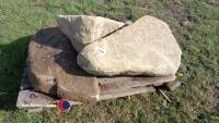 Pallet of Yorkshire stone