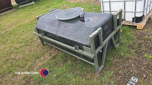 Ex Army 690 litre water tank