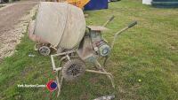 Barrow mix electric cement mixer