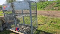 Ritchie galvanised security bottle cage - 3