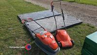 2 x Flymo Lawn mowers - 2