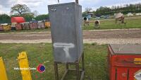 Steel box with lift up lid - 2