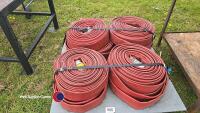 8 x 80mm 20m long fire hose - 2