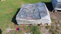 Pallet of roof slates