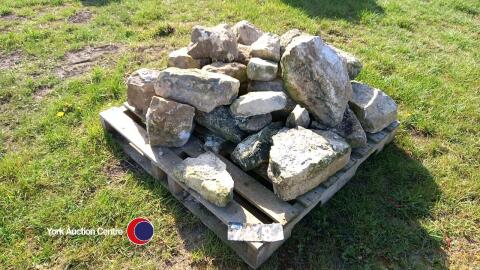 Limestone walling