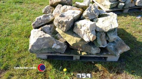 Limestone walling