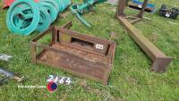 MF tractor front weight box - 3