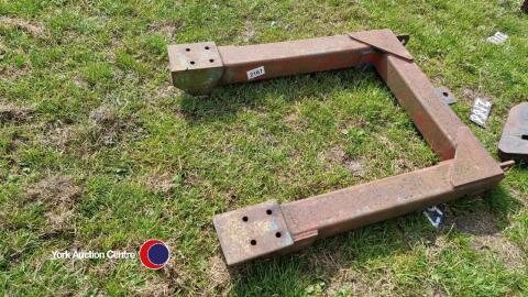 Sub frame, was on a Fordson Major for a foster digger