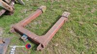 Sub frame, was on a Fordson Major for a foster digger - 2