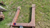 Sub frame, was on a Fordson Major for a foster digger - 3