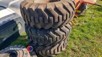 3 x 14-17.5 wheels and tyres - 4
