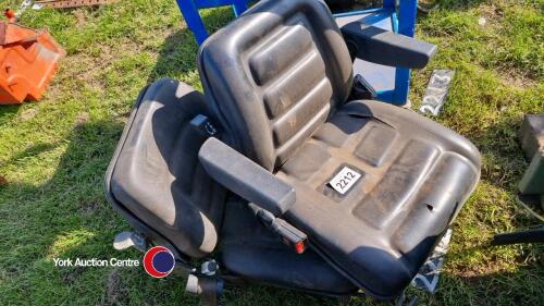 2 x tractor seats