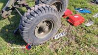 Pair of sprung axles - 3