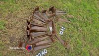 22 x Kuhn power harrow tines