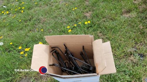 Quantity hay turner tines