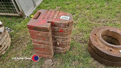 8 x MF wafer weights