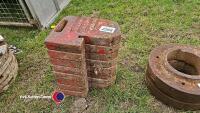 8 x MF wafer weights