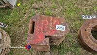 8 x MF wafer weights - 2