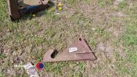 Pair of implement loader brackets