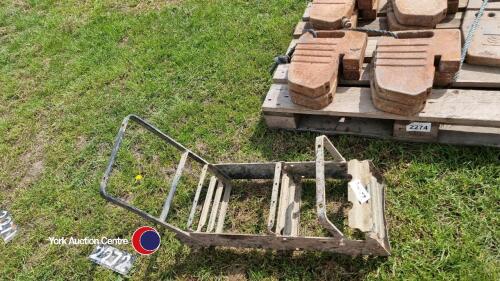 Case tractor cab steps, MX 110