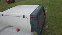 Single cab pickup rear canopy