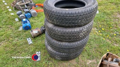 4 x tyres 225/65/16
