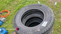 4 x tyres 225/65/16 - 2