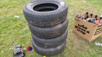 4 x tyres 225/65/16 - 4