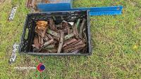 Cultivator points with some fasteners - 2
