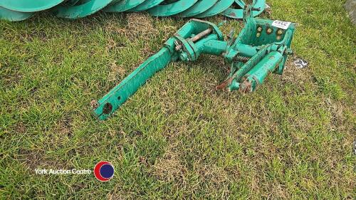 Kverneland plough land wheel assembly
