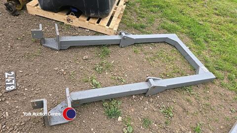 Tractor roll bar for MF 35 / 135 etc
