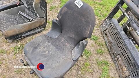 Forklift tractor seat