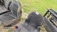Forklift tractor seat - 2