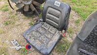 Forklift tractor seat - 2