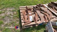 3 McConnel Shakerator legs c/w shins, points and top brackets - 3