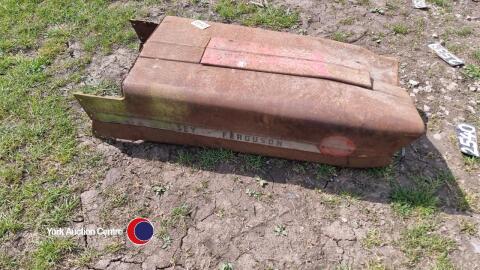 Massey Ferguson 135 bonnet, part of, needs repair