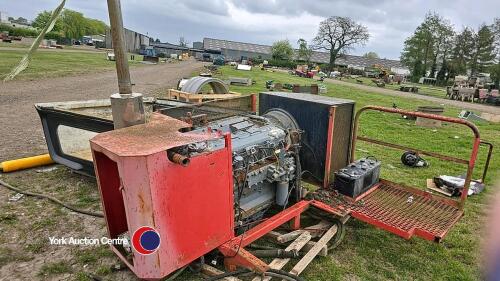 6 cylinder Deutz engine and pump, ex Gem sprayer