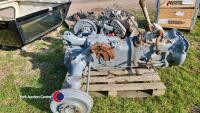 Massey Ferguson 35 engine and back end spares - 2
