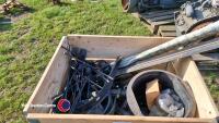 Box of various Kverneland and Vicon new grassland equipment spares - 4