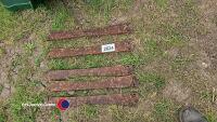 Ransomes subsoiler shins, spare part no 77955 - 3