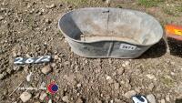 Hopper for sewing seed