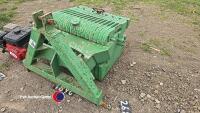 Full set of front wafer weights, back plate, 3pt linkage frame