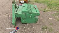 Full set of front wafer weights, back plate, 3pt linkage frame - 2