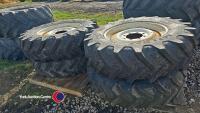 4 x Bateman sprayer wheels 380/85 R30