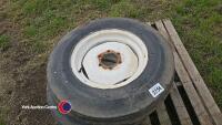 2 x 7.50-18 wheels and tyres - 2