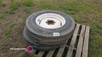 2 x 7.50-18 wheels and tyres - 4