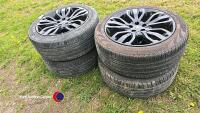 21in Land Rover alloys and good tyres