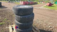 4 x Land Rover Defender R16, Boost alloy wheels and tyres - 5