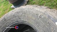 2 x 500/60/22.5 flotation tyres - 2